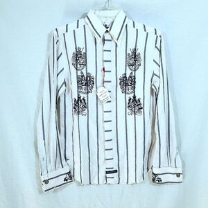 NWT English Laundry Blaque Label Striped Shirt